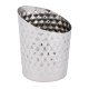 Olympia Chipbeker Gehamerd RVS – 112x95mm 480ml Zilver