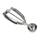 Kitchenaid Koekjesdeegschep Zwart 284ml – RVS Portioneerder met Softgrip Handvat
