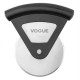 Vogue RVS Pizzasnijder Zwart – Compacte Pizzaroller voor Professioneel Gebruik