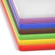 Hygiplas Snijplanken Set van 7 – Kleurgecodeerd LDPE, 450x300x10mm
