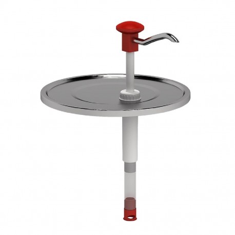 Gastro M Emmerdispenser 10 liter met drukknopbediening – RVS 18/10