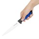 Hygiplas Pro fileermes blauw 15cm - RVS, kleurcode rauwe vis