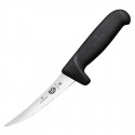 Victorinox Fibrox uitbeenmes 12cm - Carbon RVS, Zwart