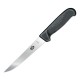 Victorinox Fibrox recht uitbeenmes 12,5cm - Carbon RVS Zwart