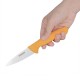 Vogue Soft Grip Pro schilmesje 9cm – geel heft, Duits staal