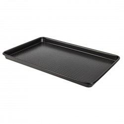 Crusty Bake Anti-Aanbak Bakplaat Carbonstaal 27 x 39 cm - Zwart