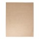 Vogue bakpapier kraft 1/2 GN liner - 200 vellen bruin bakpapier