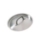 Matfer Bourgeat RVS deksel 16cm – Roestvrijstalen pandeksel voor Excellence en Tradition Plus