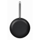 Vogue aluminium koekenpan met Teflon anti-aanbaklaag, 32 cm, geschikt voor inductie