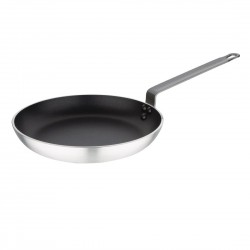 Vogue aluminium koekenpan met Teflon anti-aanbaklaag, geschikt voor inductie, 28 cm