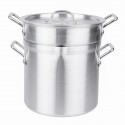 Vogue au bain-mariepan met inzet - aluminium 10 liter