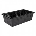 Geperforeerd Broodblik Crusty Bake 910g - Carbonstaal, Zwart