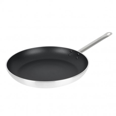 Vogue aluminium koekenpan met Teflon anti-aanbaklaag – geschikt voor inductie – 40 cm