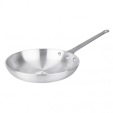 Vogue Aluminium Koekenpan 28cm - Zilver