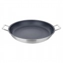 Vogue Aluminium Paellapan met Teflon Platinum Plus Antiaanbaklaag - 35cm