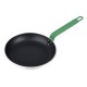 Hygiplas aluminium koekenpan met Teflon Platinum Plus anti-aanbaklaag, groen, 24 cm