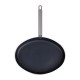 Vogue Aluminium Antiaanbak Ovale Koekenpan 40cm - Teflon Platinum Plus