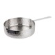 Olympia Tafelpresentatie Mini Steelpan Gehamerd 125mm - RVS