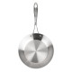 Vogue Tri-Wall RVS koekenpan 200mm – Zilver, geschikt voor inductie
