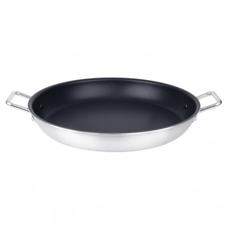 Vogue Aluminium Paellapan 45cm met Teflon Platinum Plus Anti-aanbaklaag