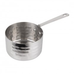 Olympia Tafelpresentatie Mini Steelpan Gehamerd 70mm RVS Zilver