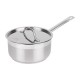 Nisbets Essentials RVS inductie steelpan 3L – 20 cm met deksel