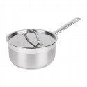 Nisbets Essentials RVS inductie steelpan 3L – 20 cm met deksel