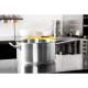 Vogue RVS braadpan 320 mm – Zilver, Ø32 cm, 8L, Inductie