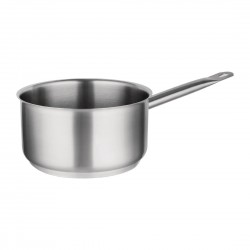 Vogue RVS steelpan 5L met deksel – Ø24 cm