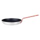 Hygiplas Aluminium Koekenpan met Teflon Platinum Plus Anti-aanbaklaag – Rode Handgreep 24cm