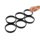 Matfer Bourgeat Exoglass taartringen 10(Ø)cm - set van 6 stuks