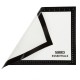 Nisbets Essentials Anti-Kleef Siliconen Bakmat 400x300mm - Wit