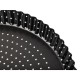 Masterclass Crusty Bake Quichevorm 250mm - Carbonstaal, Zwart