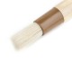 Vogue ronde bakkwast 4,5cm - houten handvat, bruin