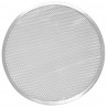 Vogue aluminium pizzascherm 355mm - Zilver