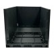 Vogue Opvouwbare Transportkrat Kunststof Zwart 594x396x353mm