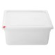 Hygiplas Click PP GN Container 2/3 met Deksel & 7 HACCP Kleurclips 150mm 12L (4 stuks)