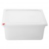 Hygiplas Click PP GN Container 2/3 met Deksel & 7 HACCP Kleurclips 150mm 12L (4 stuks)