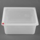Hygiplas Click PP GN Container 2/3 met Deksel & 7 HACCP Kleurclips 150mm 12L (4 stuks)