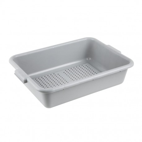 Vogue Geperforeerde Opbergbak Grijs - Polypropyleen 545x390mm