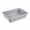 Vogue Geperforeerde Opbergbak Grijs - Polypropyleen 545x390mm