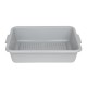 Vogue Geperforeerde Opbergbak Grijs - Polypropyleen 545x390mm
