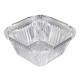 Fiesta recyclebare foliecontainer 100 ml – zilveren aluminium bakjes (200 stuks)