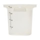 Cambro FreshPro CamRound Container 3,8L - Ronde GN Bak Polypropyleen Helder