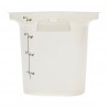 Cambro FreshPro CamRound Container 3,8L - Ronde GN Bak Polypropyleen Helder