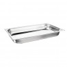 Nisbets Essentials RVS Gastronormbak 65mm - Set van 3 GN 1/1 Bakken