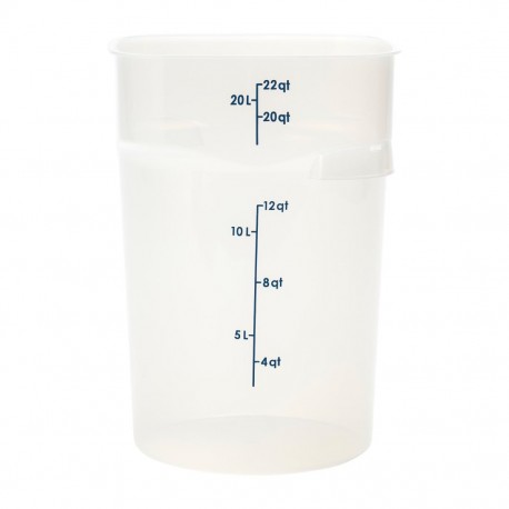 Cambro FreshPro CamRound container 20,8L – Polypropyleen, Helder