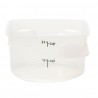 Cambro FreshPro CamRound container 1,9 L – transparant, polypropyleen