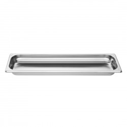 Vogue Roestvrijstalen Gastronorm 2/4 Bak 40mm - RVS 201
