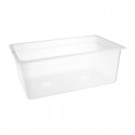 Nisbets Essentials polypropyleen GN bak 1/1 Gastronorm 200 mm - Helder